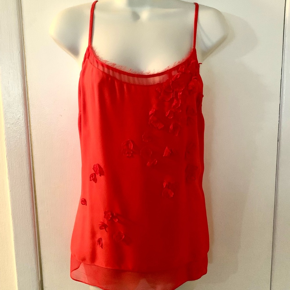 Elie Tahari Aldin Floral Silk Cami